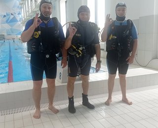 Курс PADI Rescue Diver, закрытая вода, для Сергея и Семёна!