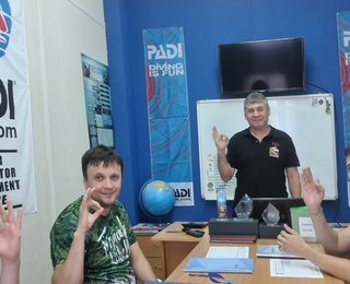 Курс PADI Open water, новая группа, теория!