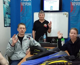 Курс PADI The Art of Swimming in fins, теория!