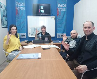 Курс PADI Open Water Diver, первая весенняя группа, теория!